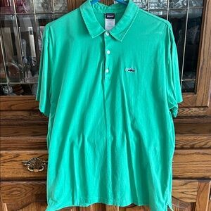 Patagonia Men's Polo in Mint Green